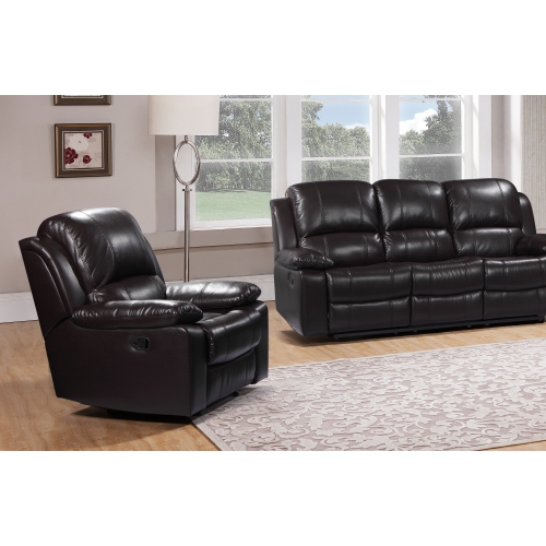 Alux A-Class Luxury Products Home Theatre: Elite Collection Air Leather Recliner Chair Only - Colour Brown