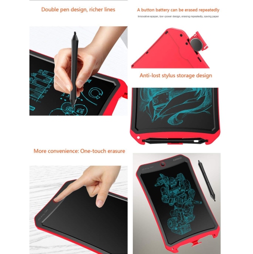 Nouvelle tablette d’écriture ACL de 8.5 po avec tableau électronique Cool robot Element Design pour enfants