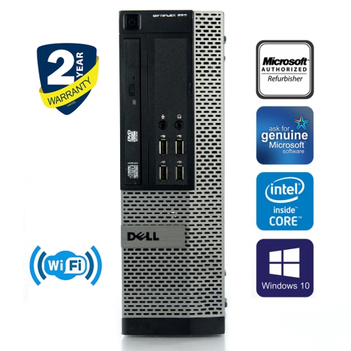 Dell Optiplex 990 Desktop Computer I5 2400 8gb 128gb Ssd Dvd