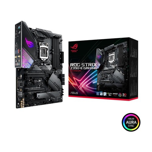ASUS TEK  Rog Strix Z390-E Gaming Desktop Motherboard - Intel Chipset - Socket H4 Lga-1151