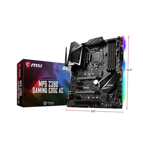 CARTE-MÈRE DE JEU ATX MPG Z390 GAMING EDGE AC DE MSI