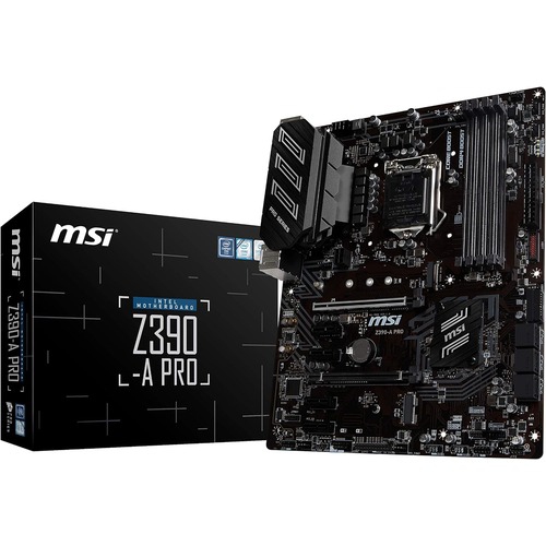 Carte-mère DDR4 SATA Z390 6 Gb/s USB 3.1 LGA 1151 ATX de MSI