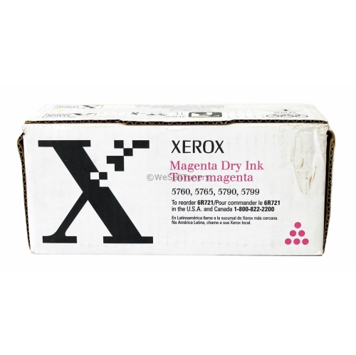 Xerox 006R00721 Magenta Toner Cartridge 5760 Genuine New Sealed Box