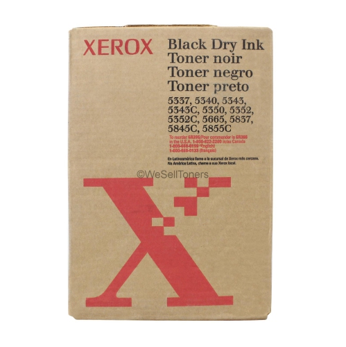 Xerox 6R396 Black Toner Cartridge 006R00396 5337 Genuine New Sealed Box