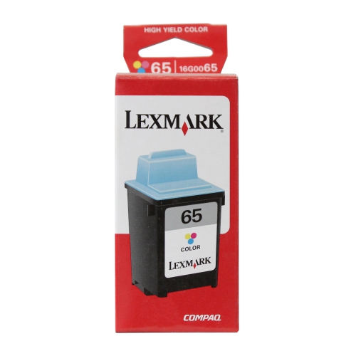 Lexmark – Cartouche d’encre tricolore 65 16G0065, boîtier scellé et neuf