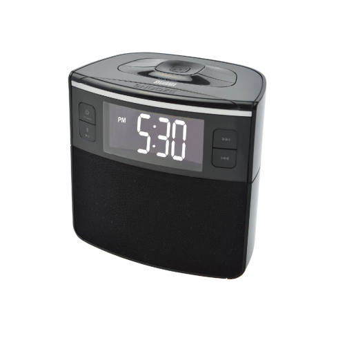 Sylvania Alarm Clock Radio with CD Player and USB Charging 