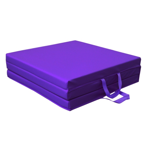 PRISP Tri Folding 6ft Gymnastics, Fitness & Exercise Mat for Home Gym - 180x60x5cm / 6' x 2' x 2"