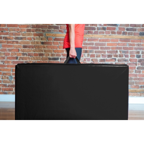 Tapis d'activité pliable 8 pi de PRISP pour gymnastique, Tumbling & Fitness; pour la maison - 240 x 20 x 20 5 cm / 8 x 4 x 2 po