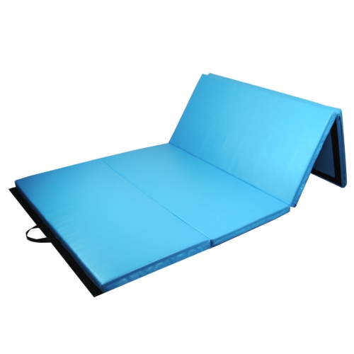 Tapis d'activité pliable 8&nbsp;pi de PRISP pour gymnastique, Tumbling & Fitness; pour la maison - 240x120 x 5&nbsp;cm / 8 x 4 x 2 po