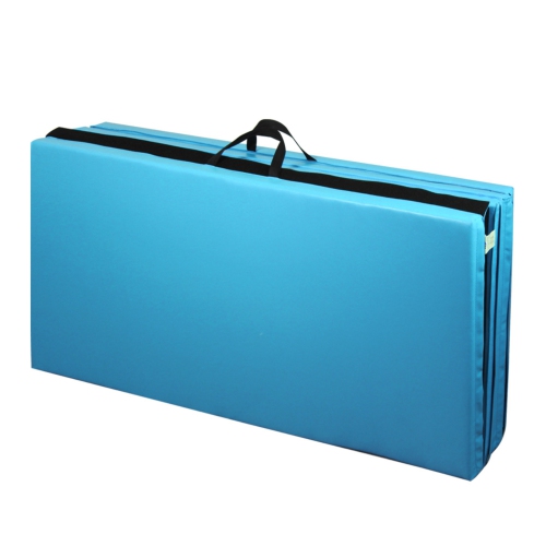 Tapis d'activité pliable 8 pi de PRISP pour gymnastique, Tumbling & Fitness; pour la maison - 240x120 x 5 cm / 8 x 4 x 2 po