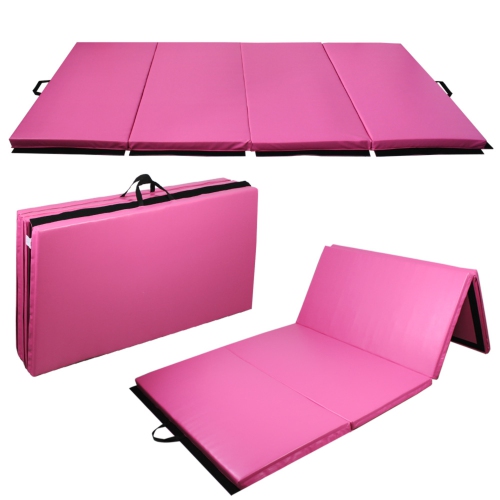Tapis d'activité pliable 8&nbsp;pi de PRISP pour gymnastique, Tumbling & Fitness; pour la maison - 240x120 x 5&nbsp;cm / 8 x 4 x 2 po