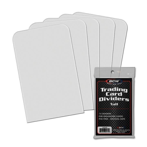 Bcw Tall Trading Card Dividers