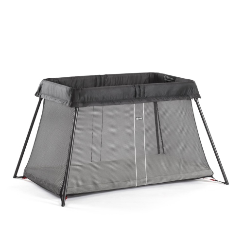 BABYBJRN  Babybjorn Play Yard Lite - In Black We're also using it in our outdoor patio (screened), whenever we are having breakfast there, or one of us works on laptop