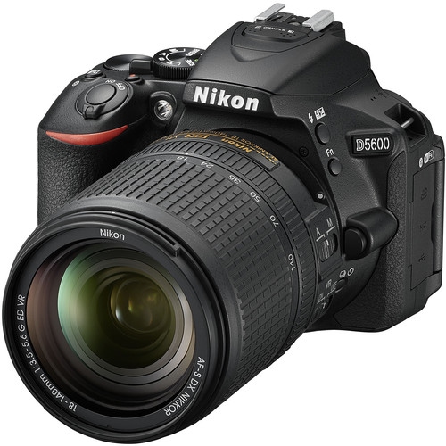 Nikon D5600 DSLR Camera with 18-140mm VR Lens - US Version w