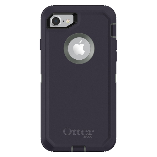 OtterBox DEFENDER SERIES Case for iPhone 8 &amp; iPhone 7 - Retail Packaging - STORMY PEAKS (AGAVE GREEN MARITIME B