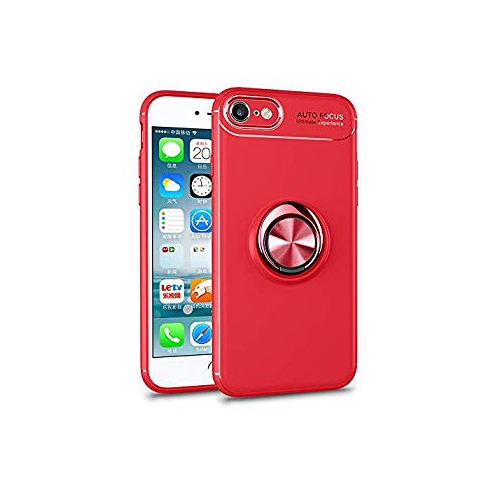 iPhone 6 Plus// 6S Plus case Protective Cover 360 Degree Ring with Holder Kickstand Hard Shell for Magnetic Car Mount