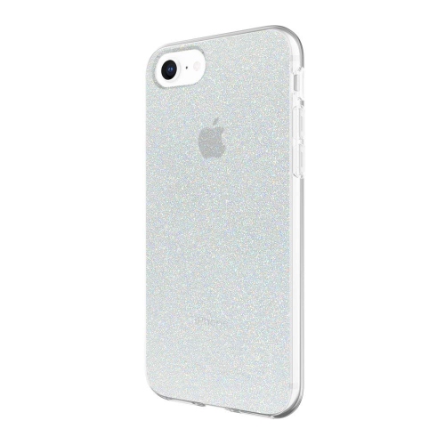 Incipio Apple iPhone 6 6s 7 8 Design Series Case - Iridescent White Glitter