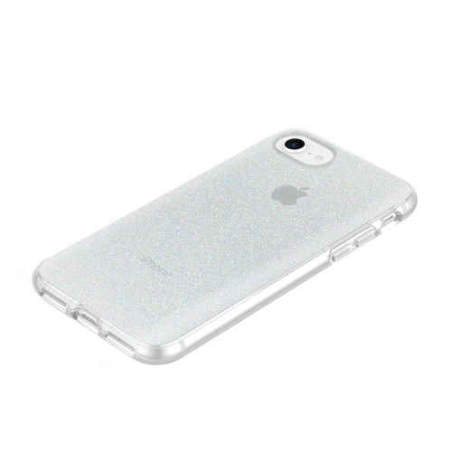 Incipio Apple iPhone 6 6s 7 8 Design Series Case - Iridescent White Glitter