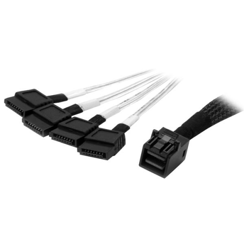 StarTech 1m Internal Mini SAS to SATA Cable - SFF-8643 to 4x SATA