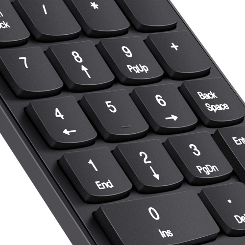 axGear Wireless Numeric Keypad Cordless Number Keyboard Pad 18 Keys 2.4G