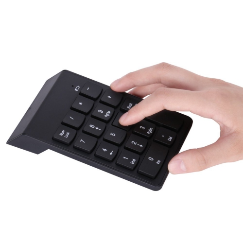 axGear Wireless Numeric Keypad Cordless Number Keyboard Pad 18 Keys 2.4G
