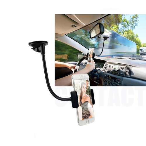 axGear Extra Long Arm Car Windshield Phone Holder Suckion Cup Car Holder Stand