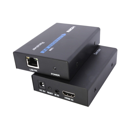 axGear HDMI Over Lan / TCP/IP Router Network IR Cat5e Cat6 RJ45 Ethernet Lan 120M 400Ft