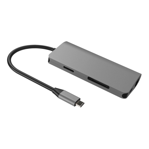 axGear Type C to HDMI Adapter USB-C 3.1 Dongle Hub PD USB 3.0 Hub RJ45 Lan Ethernet