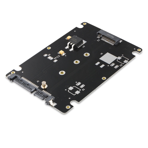 axGear 2.5 Inch SATA to M2 NGFF SSD Enclosure Converter Internal / External Adapter