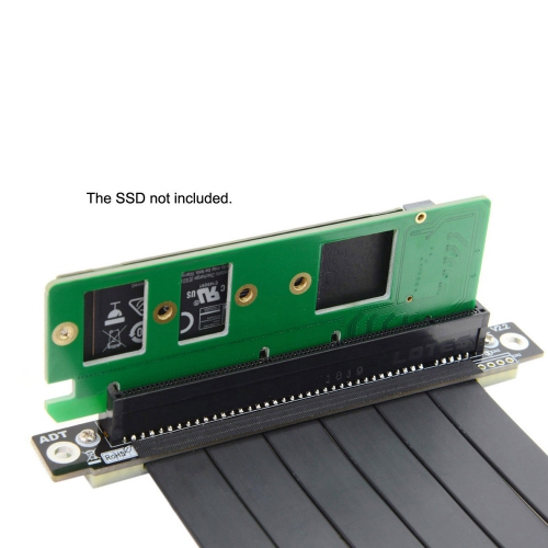 axGear M.2 NVMe SSD NGFF TO PCI-E Adapter M-Key Interface Card M2 to PCI-Express