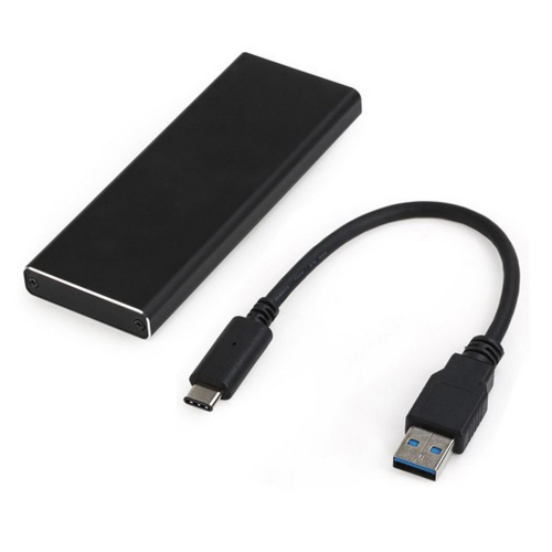 axGear M.2 NGFF SSD to USB-C External Enclosure USB 3.1 Type C Converter Adapter Stick