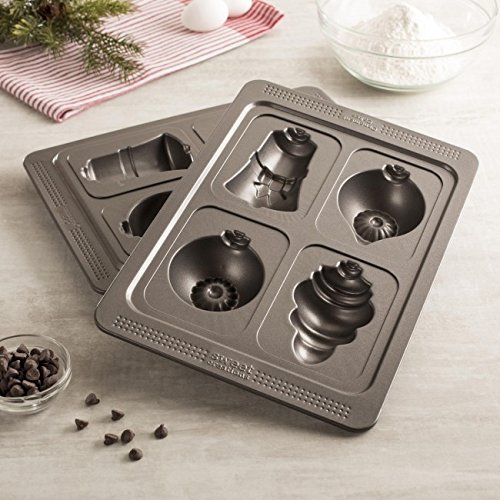 Moule à gâteau à 4 fentes Ornement 3D Good Cook