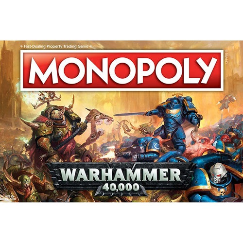 Monopoly: Warhammer 40K Edition Board Game - English
