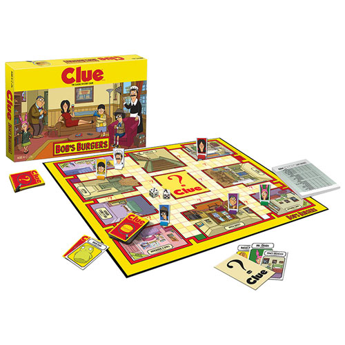 Clue: Bob's Burgers Edition Board Game - English