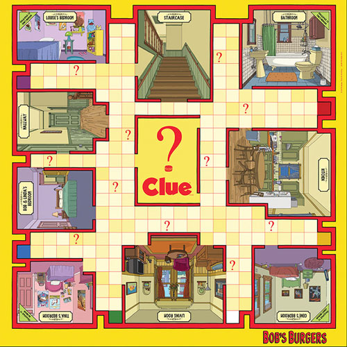 Clue: Bob's Burgers Edition Board Game - English