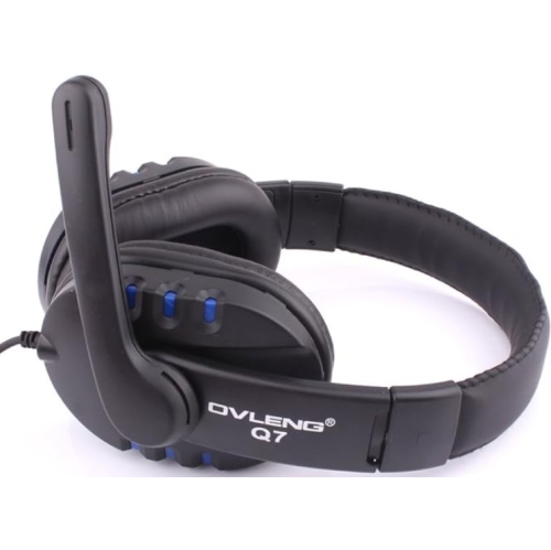 OVLENG Q7 USB Headphones with Mic, Noise Cancelling Earpads