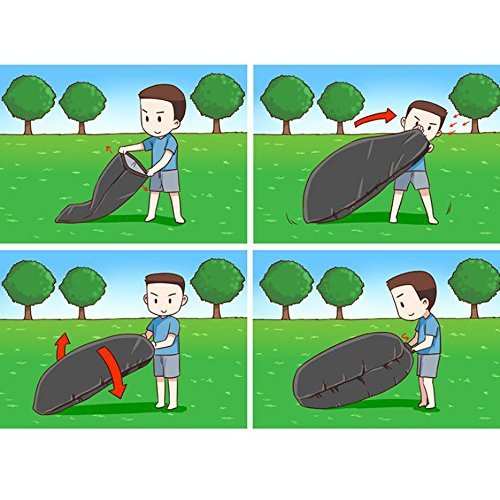 Easy Inflatable Waterproof Lounger Sofa Airbed Couch for Indoor or Outdoor Use with Carry Bag