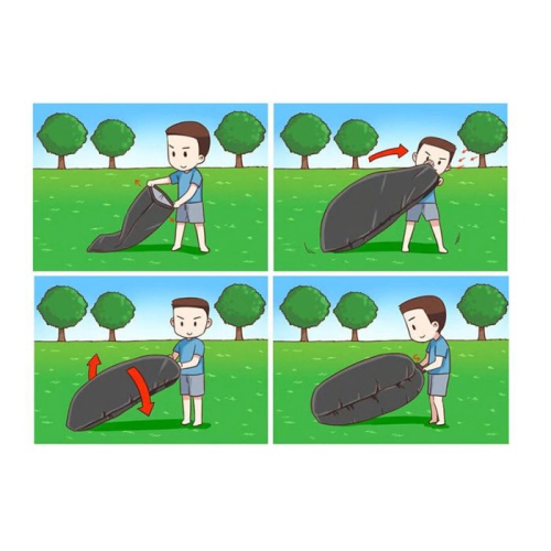 Easy Inflatable Waterproof Lounger Sofa Airbed Couch for Indoor or Outdoor Use with Carry Bag