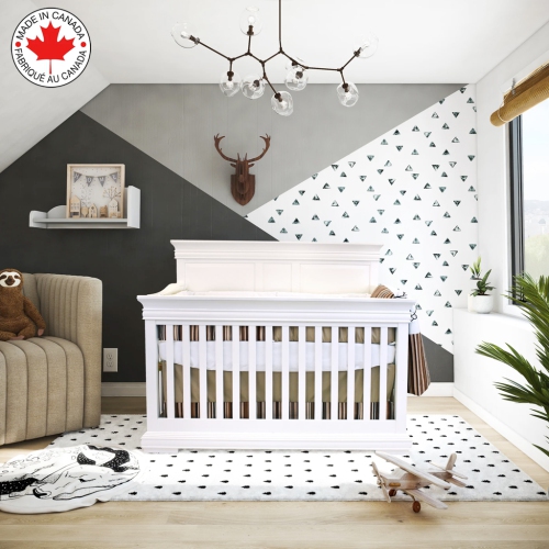 Bebelelo - 5 pieces bedding for baby - brown and beige with an Elephant pattern