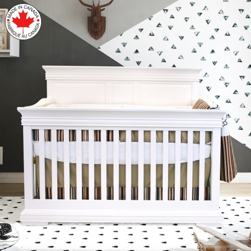 Bebelelo - 5 pieces bedding for baby - brown and beige with an Elephant pattern