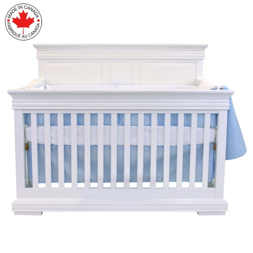 Bebelelo - 5 pieces bedding for baby - blue and white with an Elephant pattern