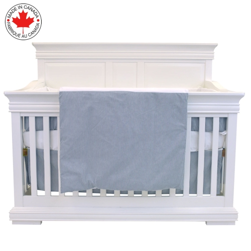 Bebelelo - 5 pieces bedding for baby - blue and white with a Sheep pattern