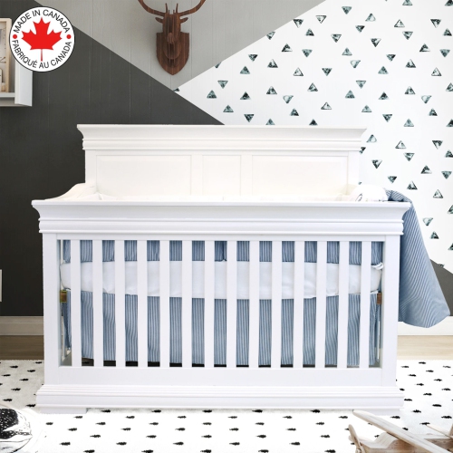Bebelelo - 5 pieces bedding for baby - blue and white with a Sheep pattern