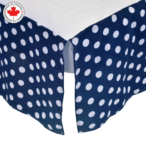 Bebelelo - 5 pieces bedding for baby – navy blue and white with an Elephant pattern