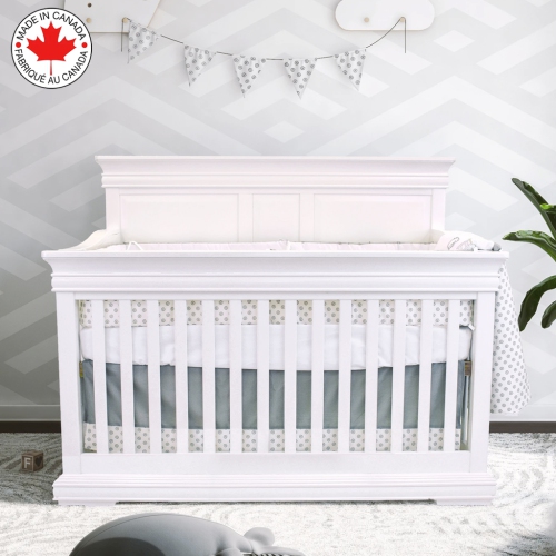 Bebelelo - 5 pieces bedding for baby - grey and white with a Sheep pattern