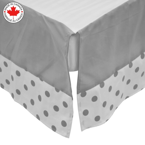 Bebelelo - 5 pieces bedding for baby - grey and white with an Elephant pattern