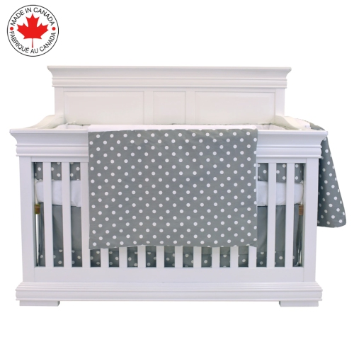 Bebelelo - 5 pieces bedding for baby - grey and white with a Sheep pattern
