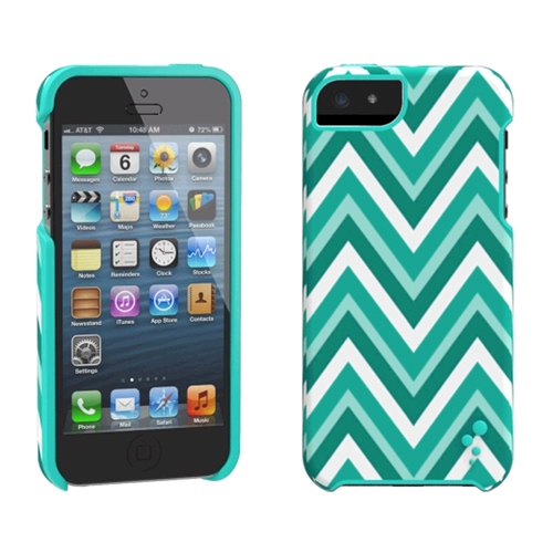 M-Edge M-Edge Echo Case for Apple iPhone 5s/5 (Chevron Mint) - IP5-EC-P-CMT