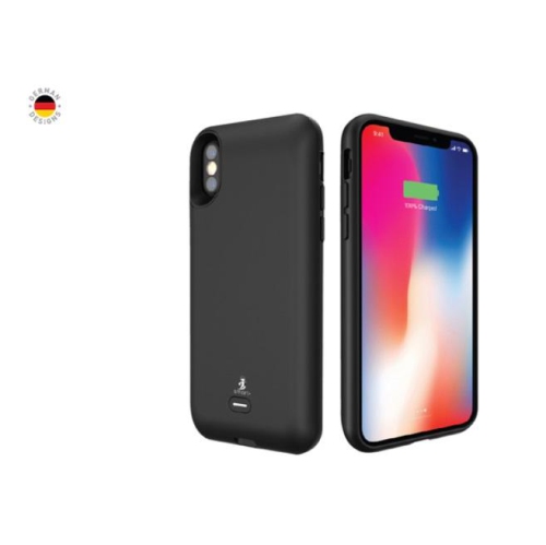 SAMA-Air Connect Wireless Battery Case for iphone X 3000 mAh Free Screen Protector - Black