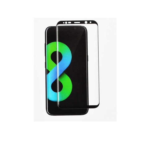 SAMA  -Iguard Plus Edge to Edge Premium Tempered Glass for Note 8 In Black